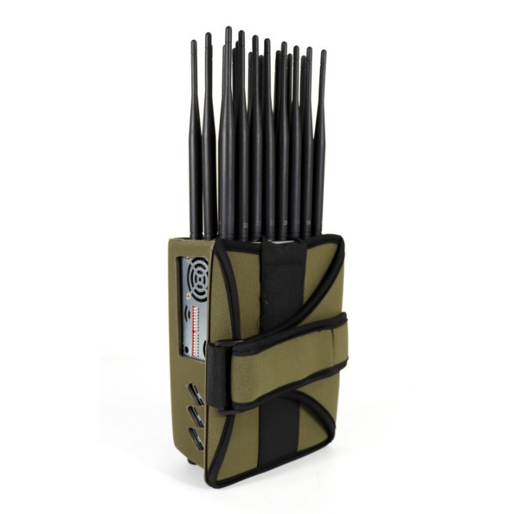 P24 World's First 24-Band Portable Signal Jammer with LCD Display