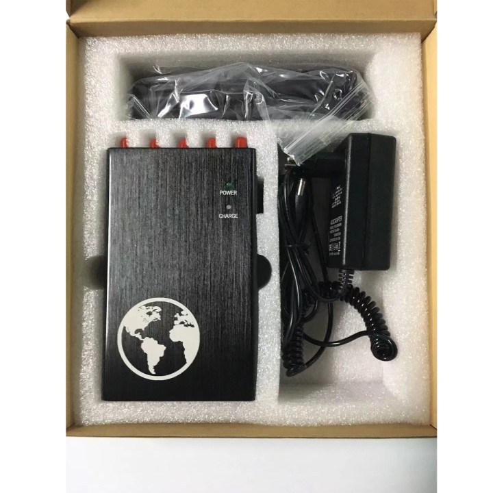 10-Channel Signal Jammer, VHF/UHF/2G-5G/GPS/WiFi Cell Phone & Tracker Signal Blocker