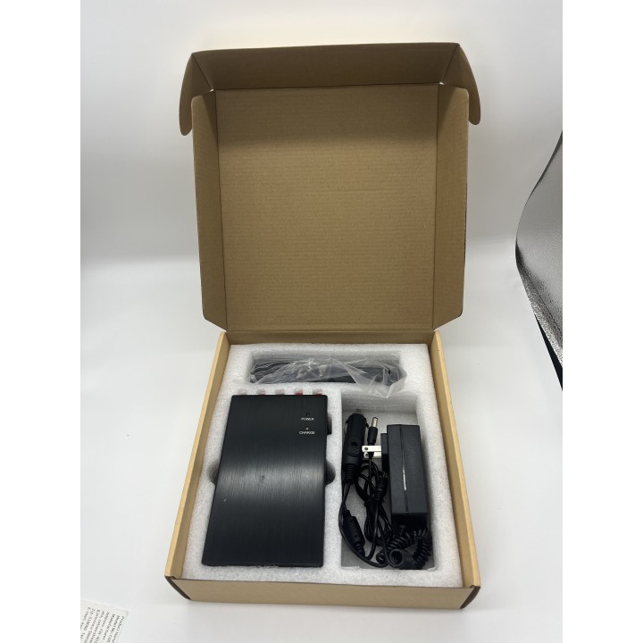 10-Channel Signal Jammer, VHF/UHF/2G-5G/GPS/WiFi Cell Phone & Tracker Signal Blocker