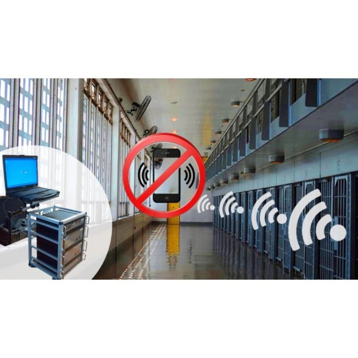 12-Antenna 2G 3G 4G 5G Signal Jammer – 8.4W GPS WiFi LOJACK Blocker, Up to 20m Coverage