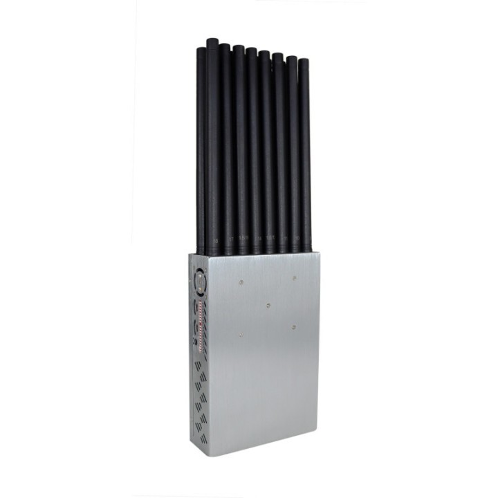 A18-16A Professional 18-Band Portable Signal Jammer | 16 Antennas | 18W All-Band Blocker