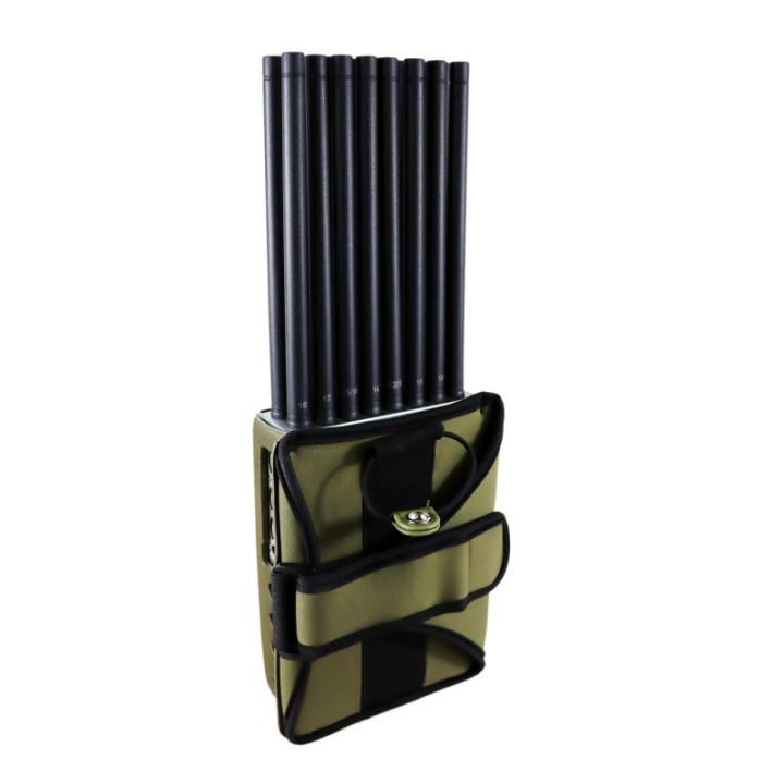 A18-16A Professional 18-Band Portable Signal Jammer | 16 Antennas | 18W All-Band Blocker