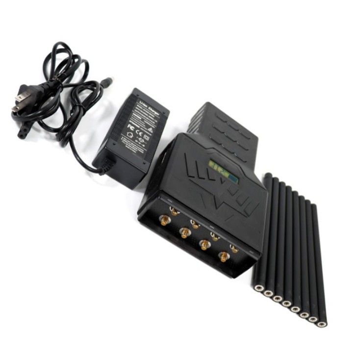 JAX-HP26 High-Power Portable Signal Jammer | 26W Output | 40m Range | 8 Antennas