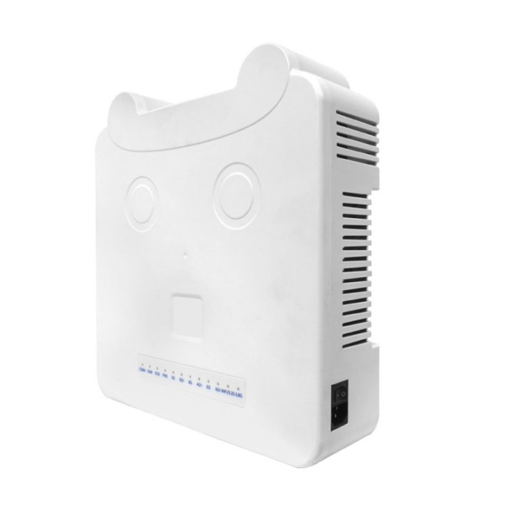 High-Power 80W Wall-Mount Signal Jammer | Blocker for 2G/3G/4G/5G & WiFi | 100-200㎡ Coverage