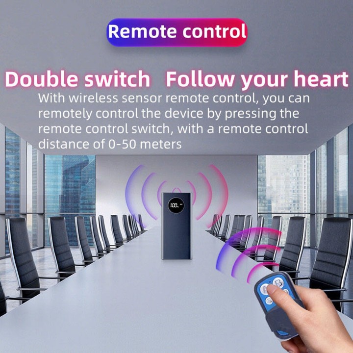 AudioShield Pro | Military-Grade Anti-Recording Jammer & Power Bank