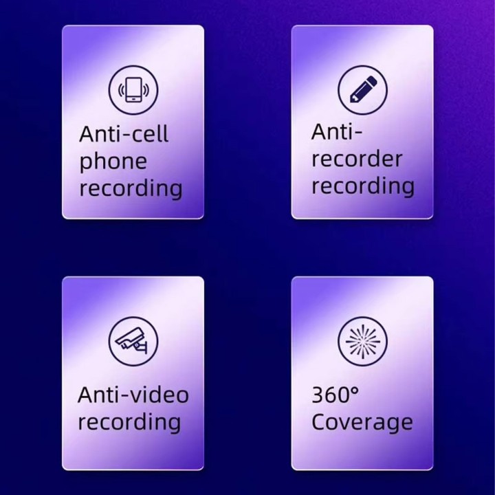 AudioShield Pro | Military-Grade Anti-Recording Jammer & Power Bank