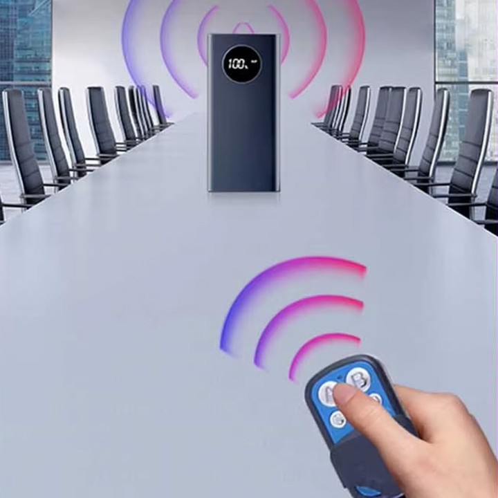 AudioShield Pro | Military-Grade Anti-Recording Jammer & Power Bank