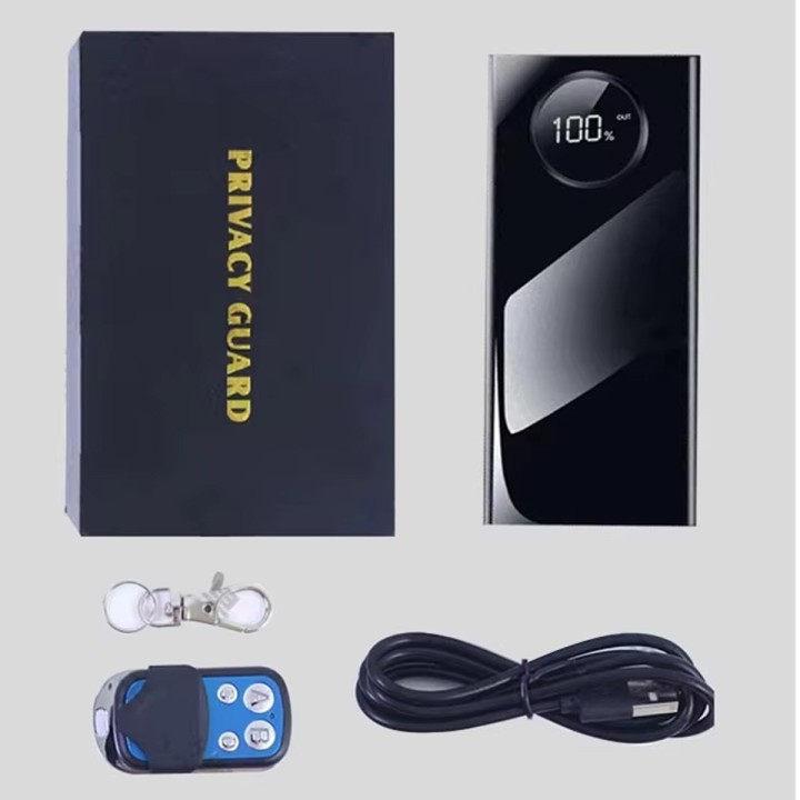 AudioShield Mini | Portable Anti-Recording Jammer & Power Bank