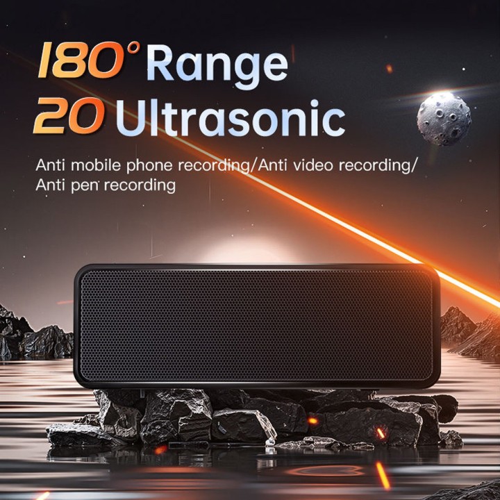 Ultrasonic Privacy Shield | 180° Safe Anti-Recording Device