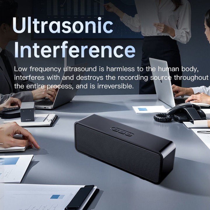 Ultrasonic Privacy Shield | 180° Safe Anti-Recording Device