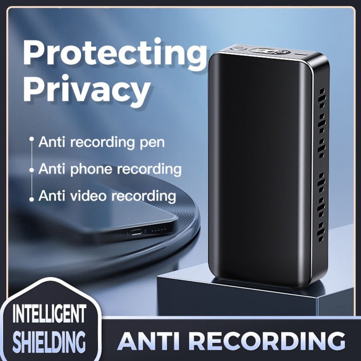 F50 Ultrasonic Anti-Recording Device - Block Phone & Video Recording, 3m Range