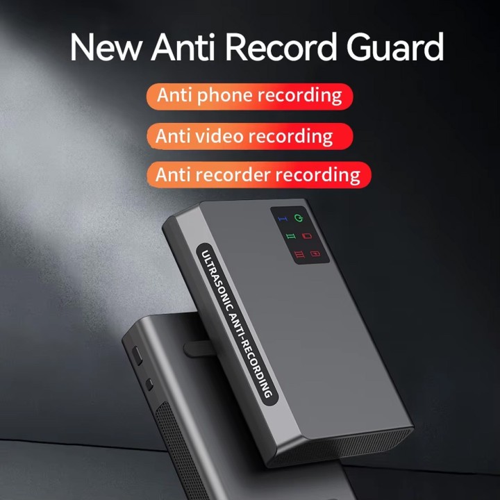 New Anti Record Guard: Ultrasonic Audio Jammer with Remote Control
