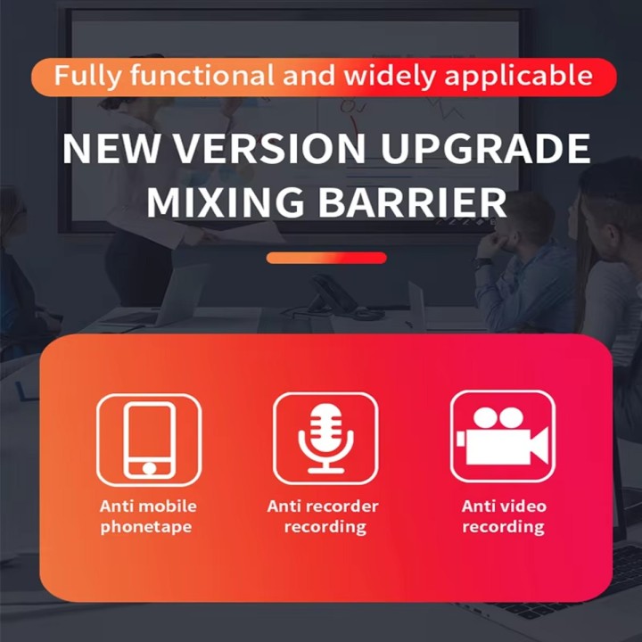 New Anti Record Guard: Ultrasonic Audio Jammer with Remote Control