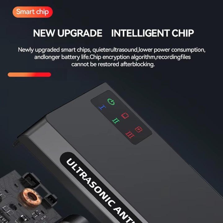 New Anti Record Guard: Ultrasonic Audio Jammer with Remote Control