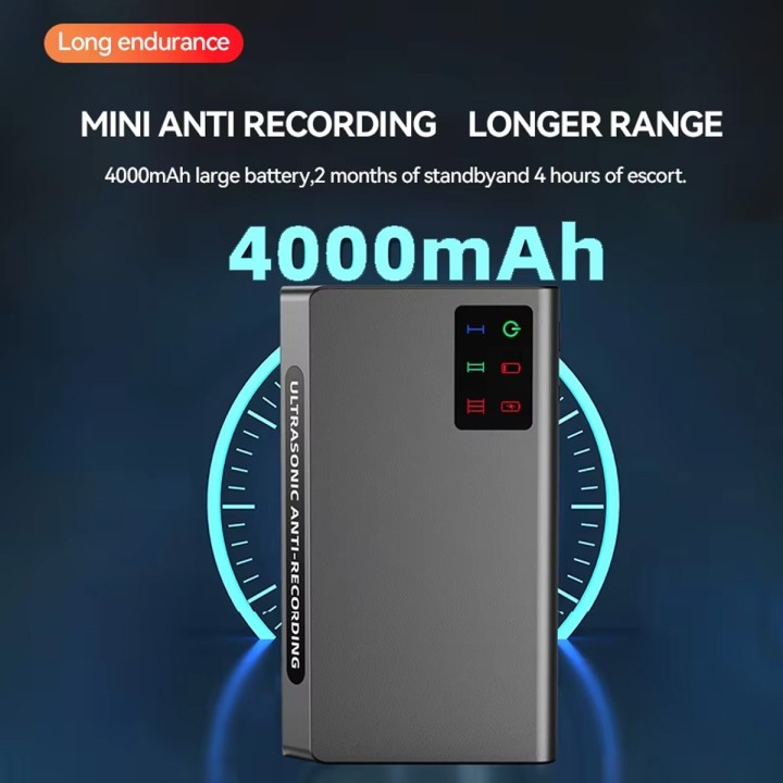 New Anti Record Guard: Ultrasonic Audio Jammer with Remote Control