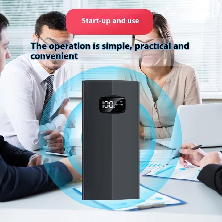 P01 Ultrasonic Jammer: 300° Silent Blocker for Phone & Recorder Recording Anti-Recording Jammer